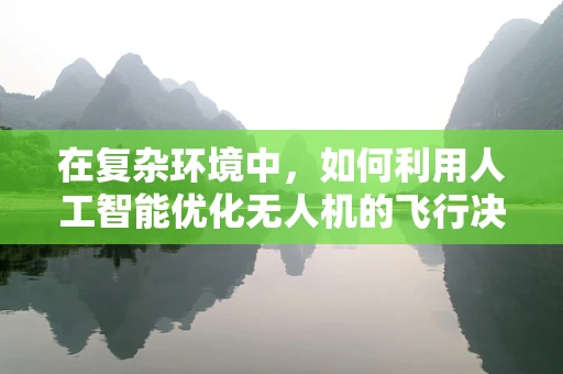 在复杂环境中，如何利用人工智能优化无人机的飞行决策？