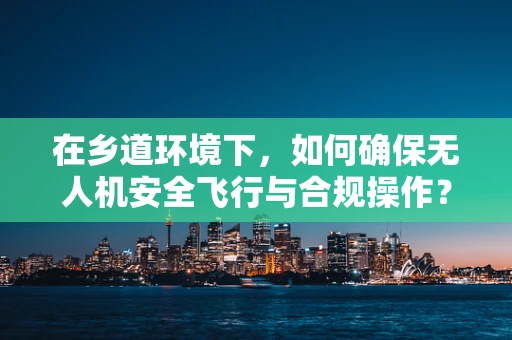 在乡道环境下，如何确保无人机安全飞行与合规操作？