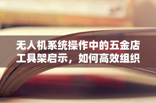 无人机系统操作中的五金店工具架启示，如何高效组织与维护工具？