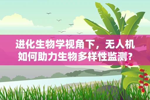 进化生物学视角下，无人机如何助力生物多样性监测？