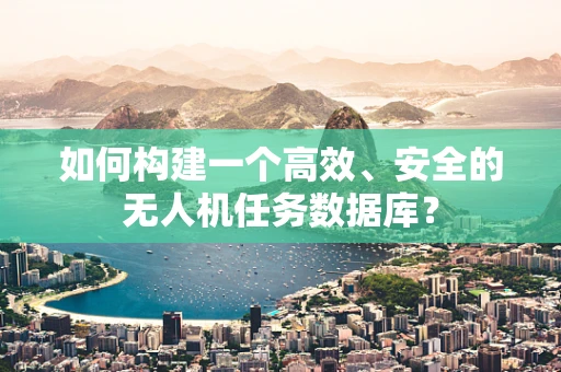 如何构建一个高效、安全的无人机任务数据库？