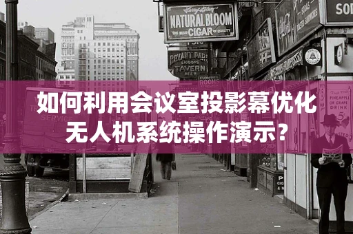 如何利用会议室投影幕优化无人机系统操作演示？
