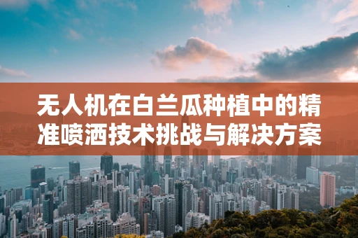 无人机在白兰瓜种植中的精准喷洒技术挑战与解决方案
